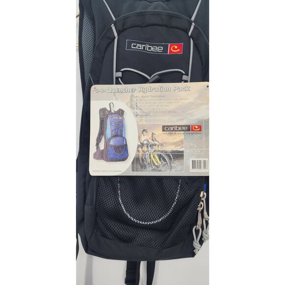 New NWT Caribee Quencher Hydration Pack Bag Hiking Outdoor‎ Black - Picture 4 of 8